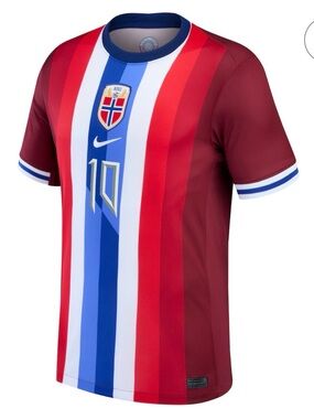 Nike Martin Odegaard Norway National Team  2024 Home Jersey Size XXL